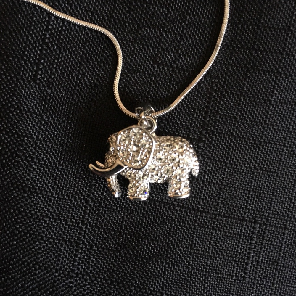 Small Elephant Choker Necklace